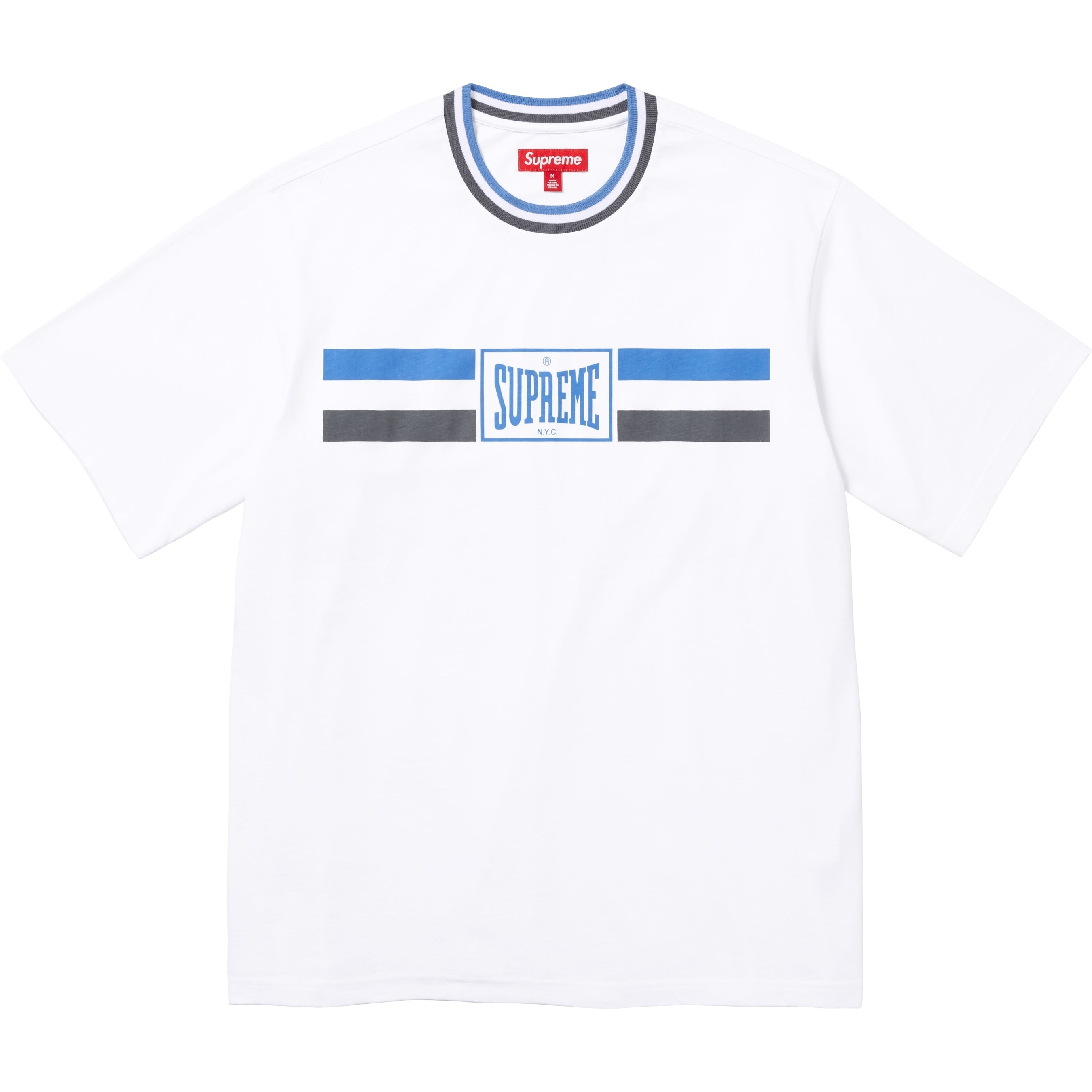 Warm Up Stripe S/S Top view 6